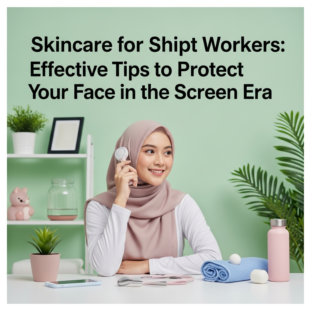 Perawatan Kulit untuk Pekerja Shift: Tips Ampuh Melindungi Wajah di Era Layar