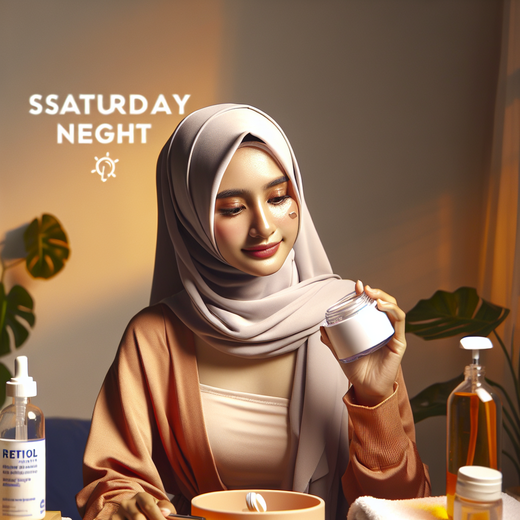 Malam Minggu: Rutinitas Skincare Light Therapy & Retinol 7 Hari untuk Wajah Lebih Cerah