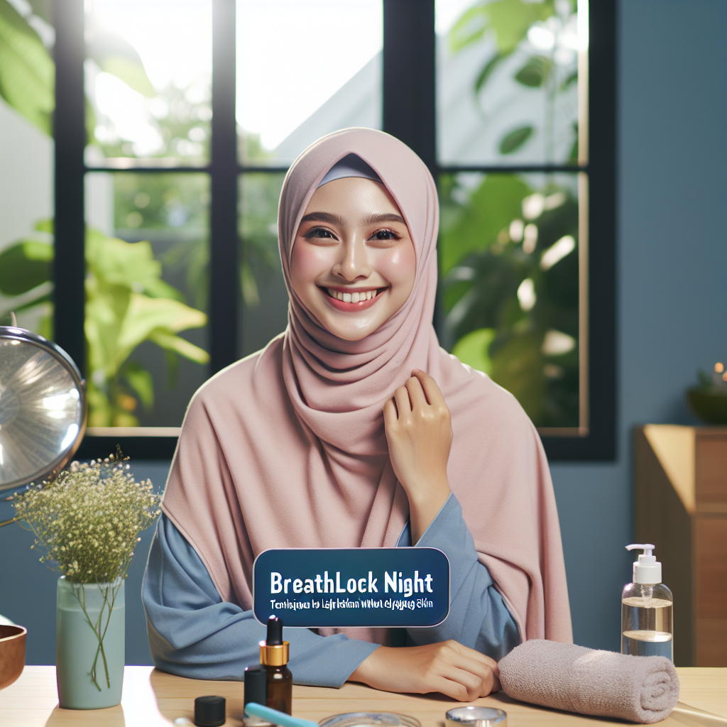 BreathLock Night: Teknik Mengunci Hidrasi Malam Tanpa Menyumbat Kulit