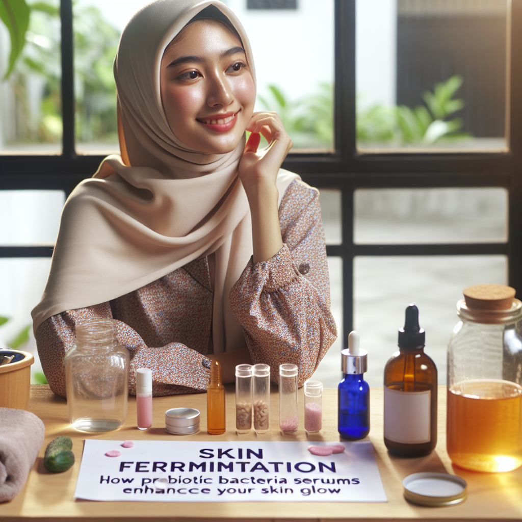 Ferment Skin: Bagaimana Serum Probiotik Bakteri Meningkatkan Glow Kulit Anda