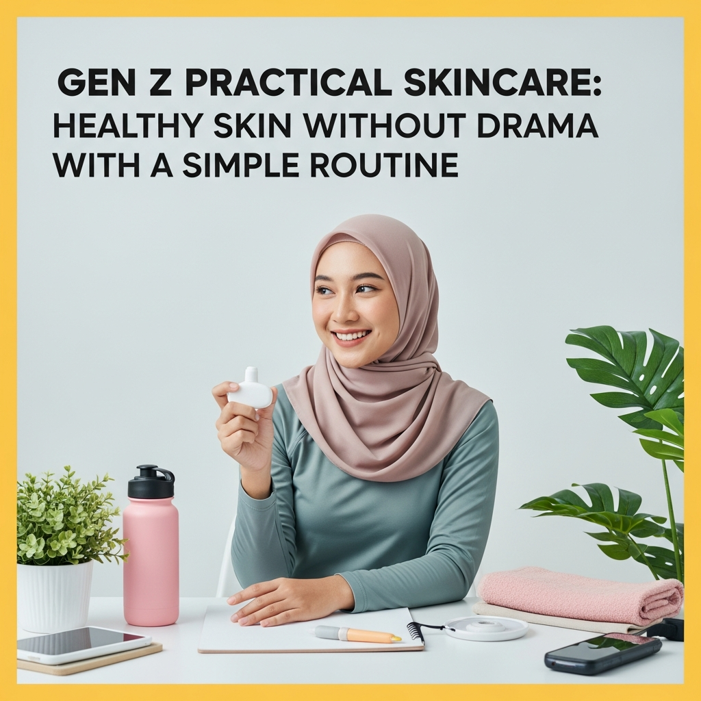 Skincare Praktis Gen Z: Kulit Sehat Tanpa Drama dengan Rutinitas Sederhana