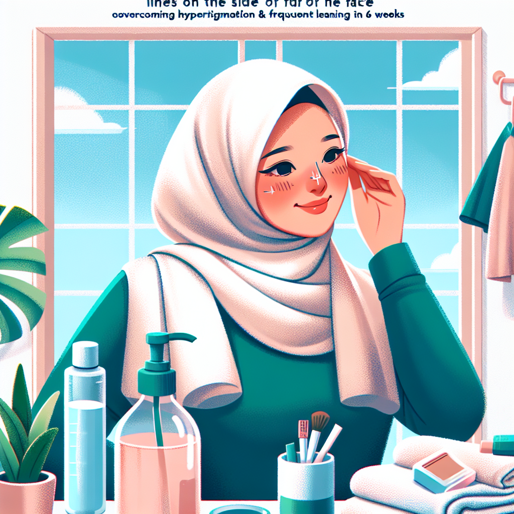 Garis di Sisi Wajah: Atasi Hiperpigmentasi & Tekstur Akibat Sering Bersandar dalam 6 Minggu