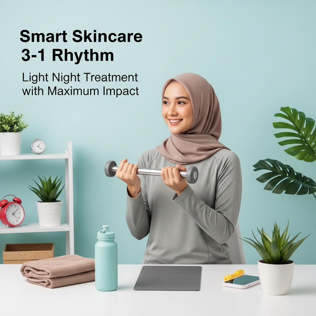 Smart Skincare Ritme 3-1: Perawatan Malam Ringan dengan Dampak Maksimal